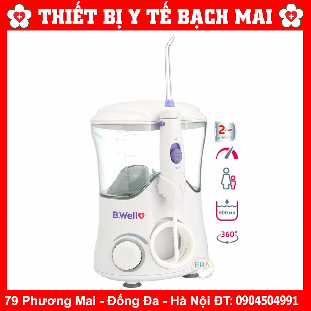 [Tặng Máy Đo Huyết áp] Mua Máy Tăm Nước Gia Đình B Well WI-922 10 Chế Độ Đa Năng