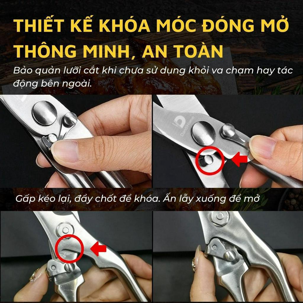 Kéo cắt gà DandiHome cao cấp