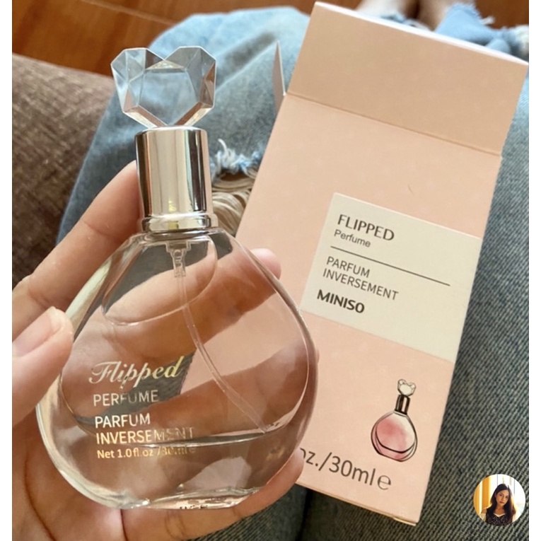 Nước hoa nữ MINISO Model Flipper,Hương thơm quyến rũ,lưu hương cực lâu,lọ đẹp lãng mạn,30ml