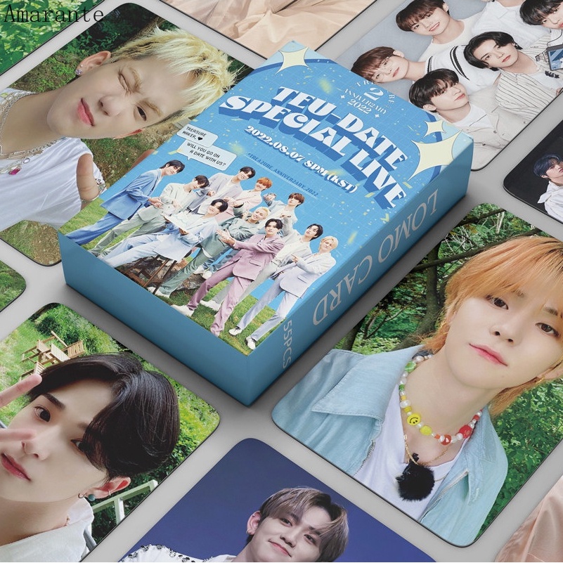 Set 55 Tấm Thẻ Ảnh Lomo KPOP 2nd Treasure Photocard