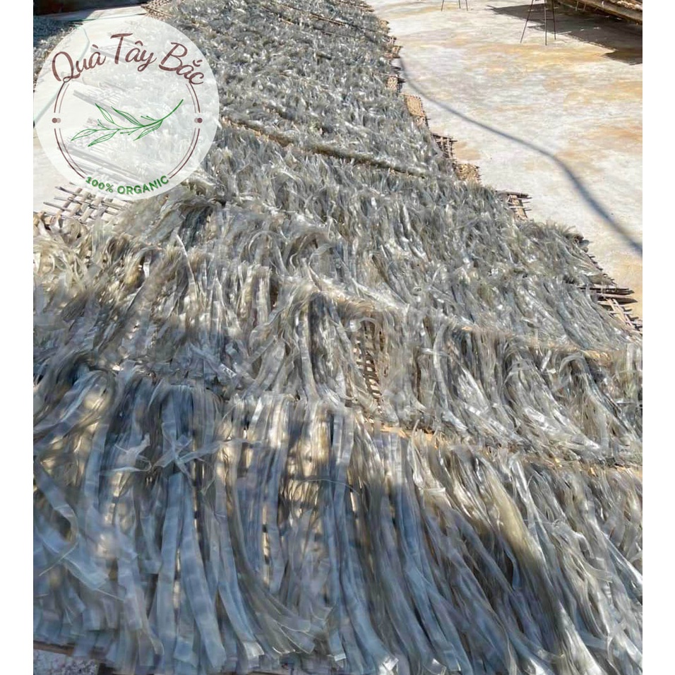 Miến dẹt thái tay Điện Biên Dai Ngon gói 500g