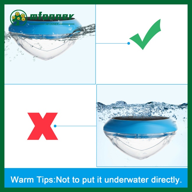 Đèn Led Rgb Năng Lượng Mặt Trời Chống Thấm Nước Ipx6 Chuyên Dụng Cho Bể bơi / Sân Vườn