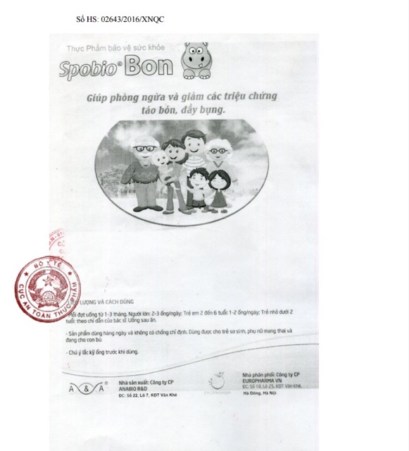 Spobio Bon Không lo rối loạn tiêu hoá táo bón - chuyên biệt cho trẻ sơ sinh và phụ nữ mang thai và đang cho con bú | BigBuy360 - bigbuy360.vn