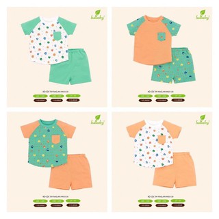 Bộ cộc tay raglan bé trai Lullaby