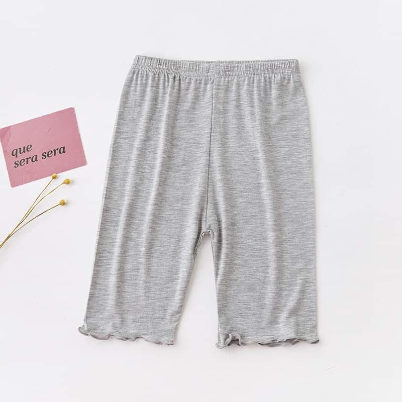 (Chọn màu)- Quần legging lửng bé gái chuẩn quảng châu cao cấp - vải cotton lạnh