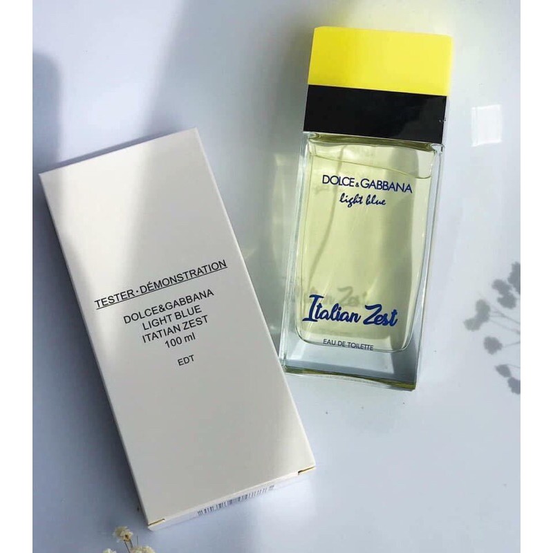 [LIMITED] nước hoa nữ D&G light blue italian zest 🌷bản tester edt 100ml🌷