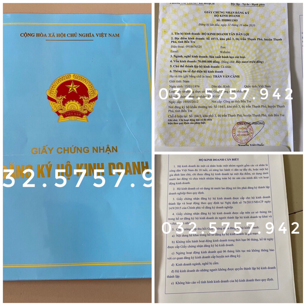 Bánh Trung Thu, bánh pía  TÂN DÂN LỢI 200g