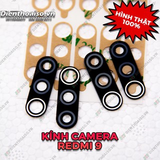 Mặt kính camera xiaomi Redmi 9 (sẵn keo dán)