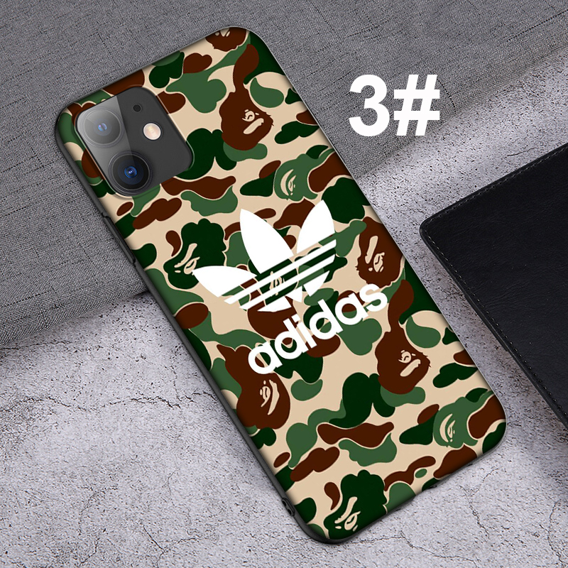 iPhone XR X Xs Max 7 8 6s 6 Plus 7+ 8+ 5 5s SE 2020 Casing Soft Case 4SF Army camouflage pattern mobile phone case