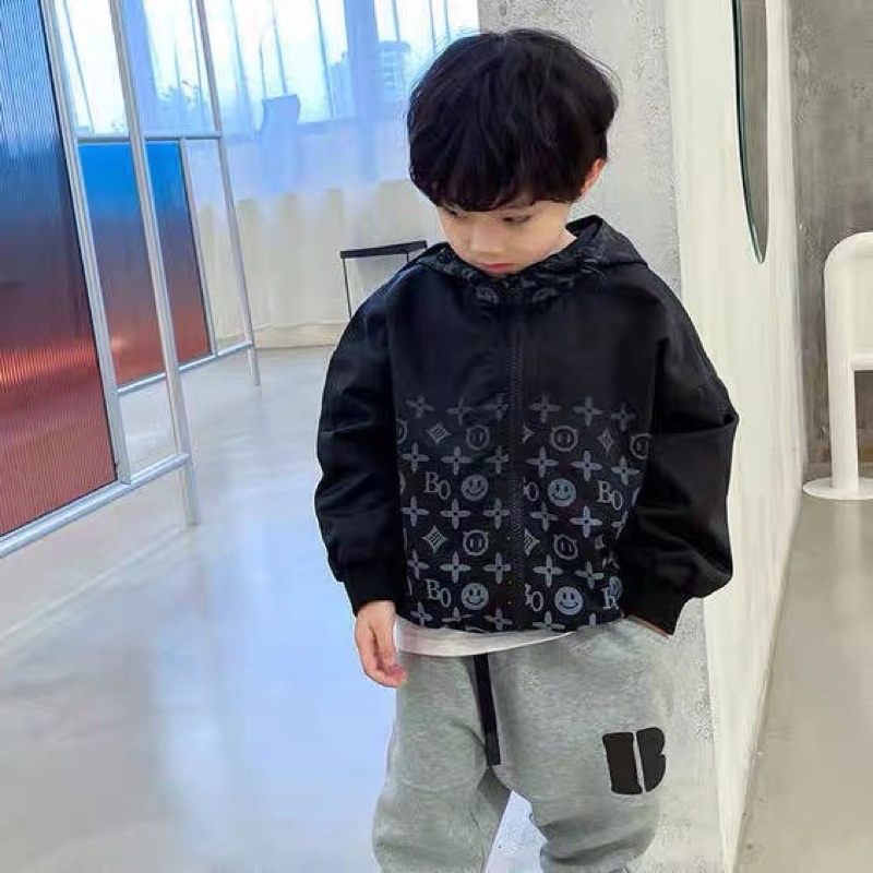 Áo gió bé trai ló-t nỉ CN Nê.xt A56