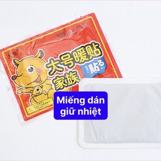 Miếng dán giữ nhiệt , làm ấm cho cơ thể