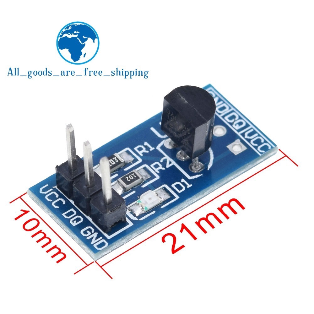 Mô Đun Cảm Biến Nhiệt Độ Tzt Ds18B20 Cho Arduino