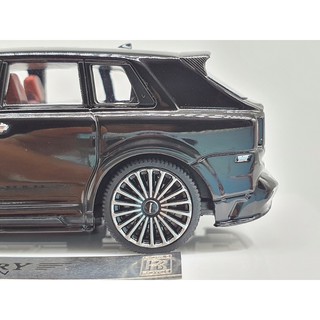 Xe Mô Hình Roll-Royce Cullinan Mansory 1:64 Time Model ( Đen )