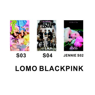 Lomocard hình nhóm BlackPink S03, BlackPink S04, Jennie S02