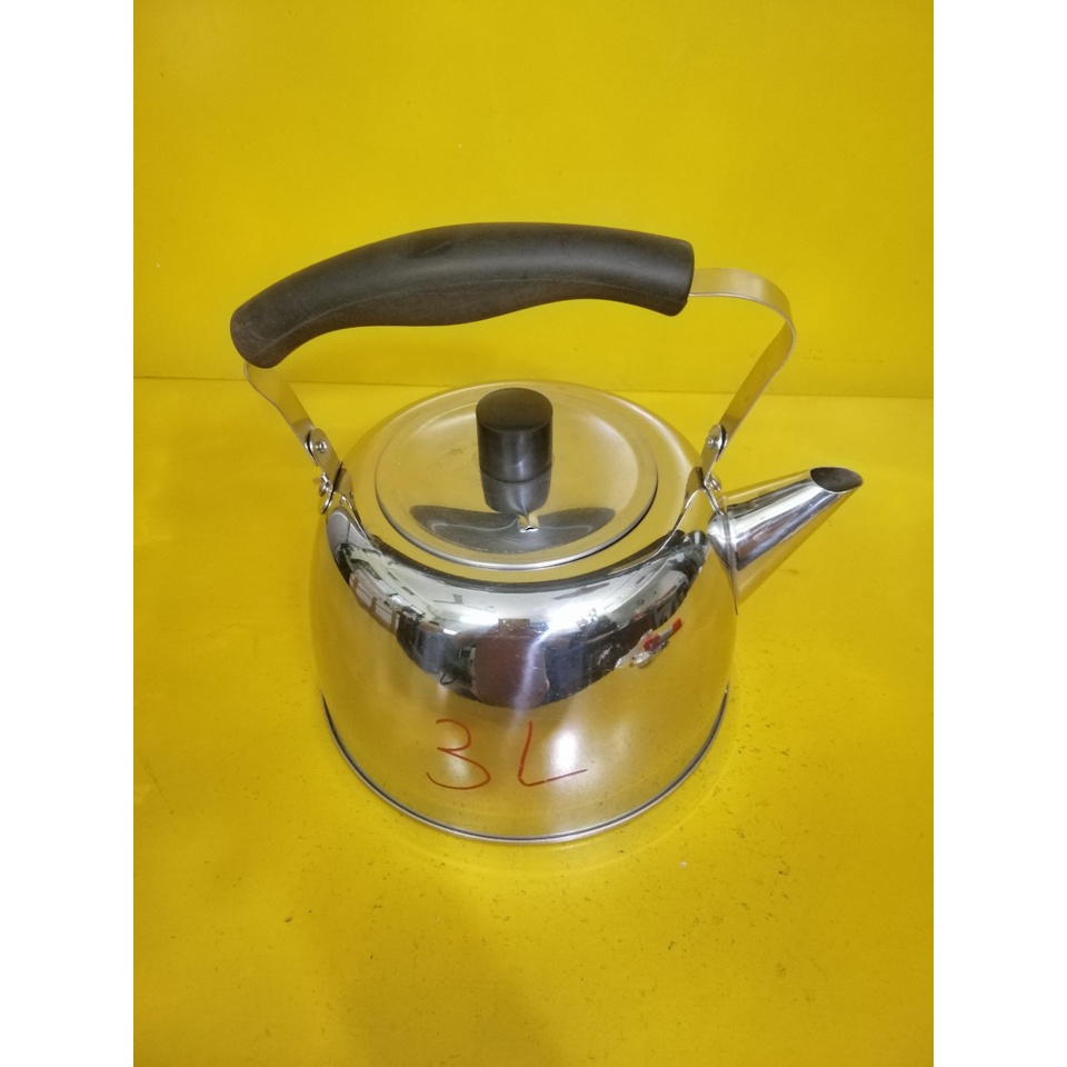 Ấm inox nội địa Nhật (3L) (415), Dùng được bếp từ