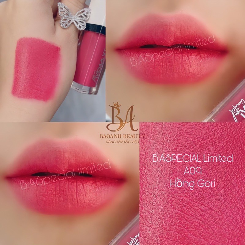 [ Hồng Gori - A09 ] B.A Special màu son xinh lung linh luôn hấp dẫn mọi ánh nhìn
