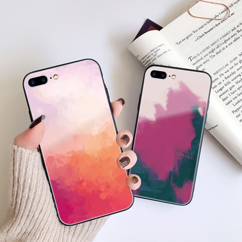 Ốp điện thoại có chuỗi kim loại gắn bóng lông dễ thương cho iPhone SE 2020 5 5S 6 6S 6plus 6splus 8 7 plus 8Plus