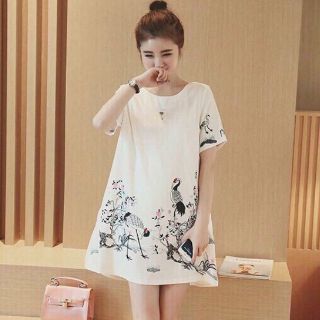Đầm bầu váy bầu đầm suông đầm oversize