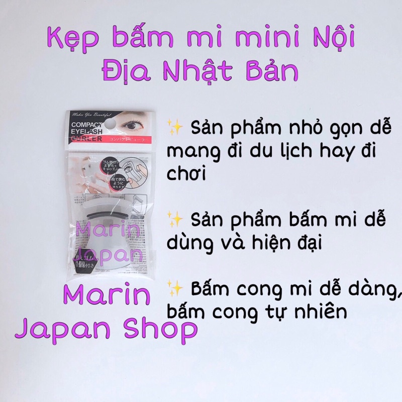 Kẹp mi bấm cong mi Nhật Bản  Đơn giản dễ dùng lắm nha