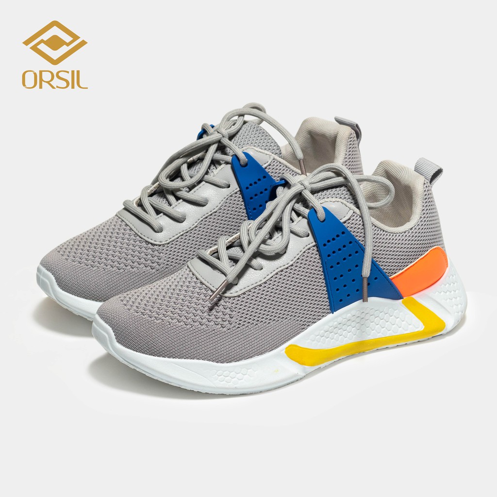 Giày thể thao nam ORSIL mã H601 Màu xám
