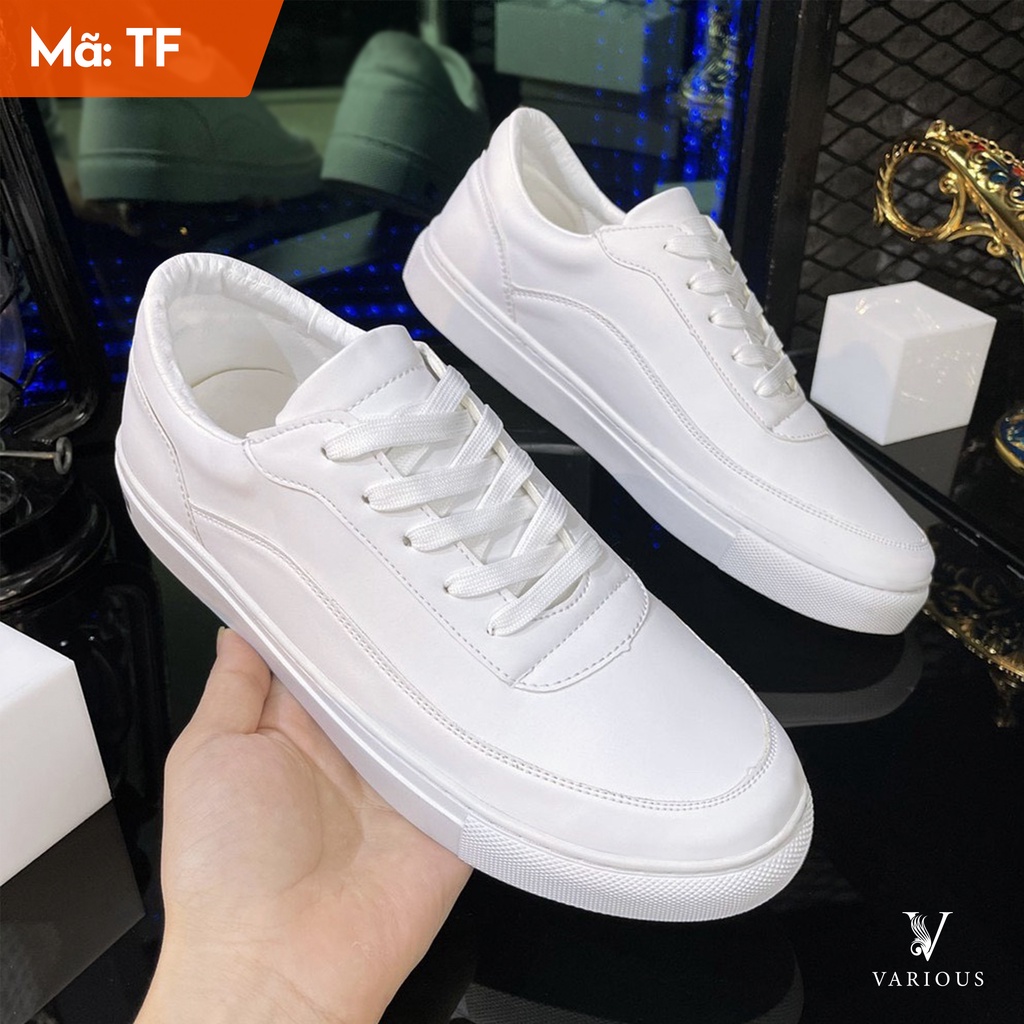 Giày Thể Thao Nam Trắng Thời Trang Cao Cấp White Sports Fashion Phong Cách Hàn Quốc