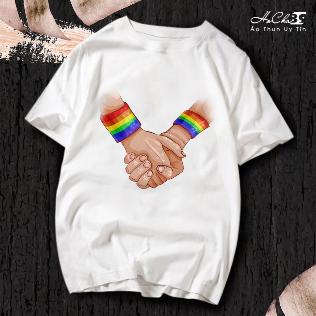 HOT- Áo Đôi Come Out - LGBT - May Dây Cổ Móc Xích Cao Cấp (Có Hình Thật)