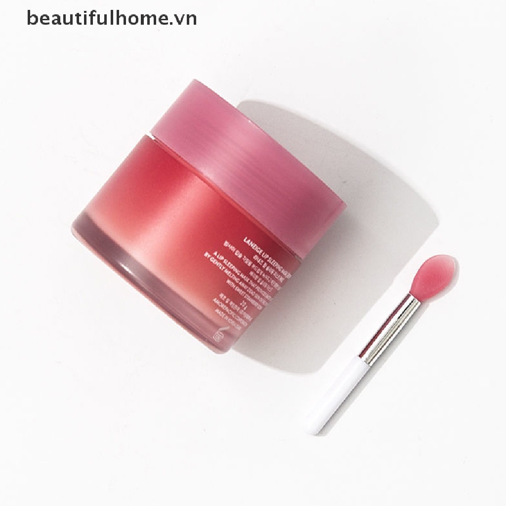 Cọ Đắp Mặt Nạ Môi Bằng Silicone Kèm Nắp Đậy Chống Bụi Tiện Lợi