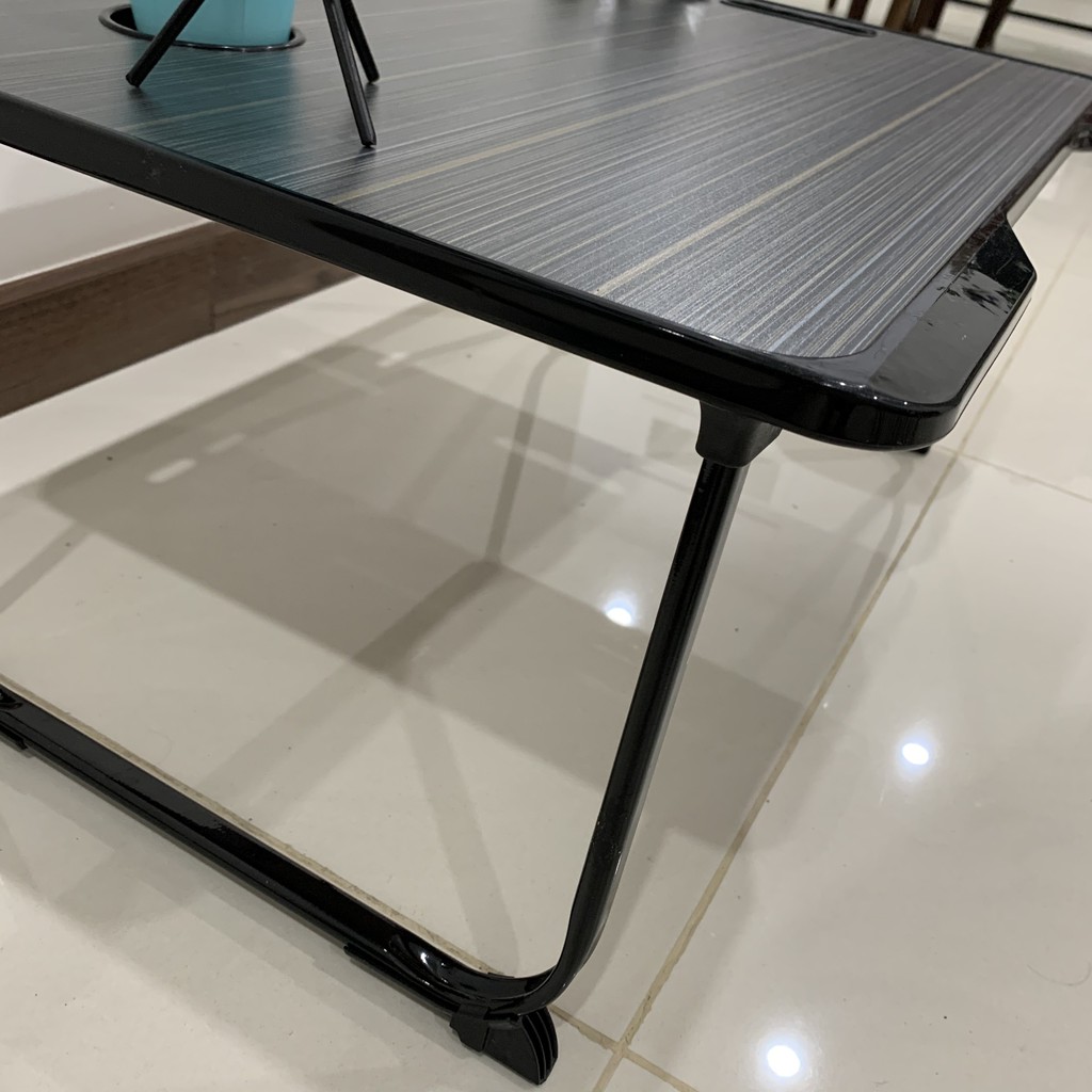 [ORDER] Bàn học gấp gọn có khe để Ipad và khay để nước hàng nhập khẩu | BigBuy360 - bigbuy360.vn
