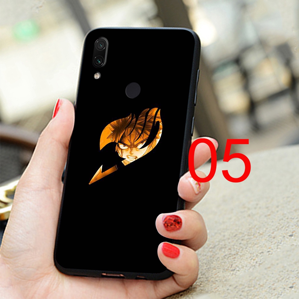 Ốp lưng in Fairy Tail nhiều mẫu mã cho điện thoại Xiaomi Redmi Note 6 7 Pro 6A S2 Go