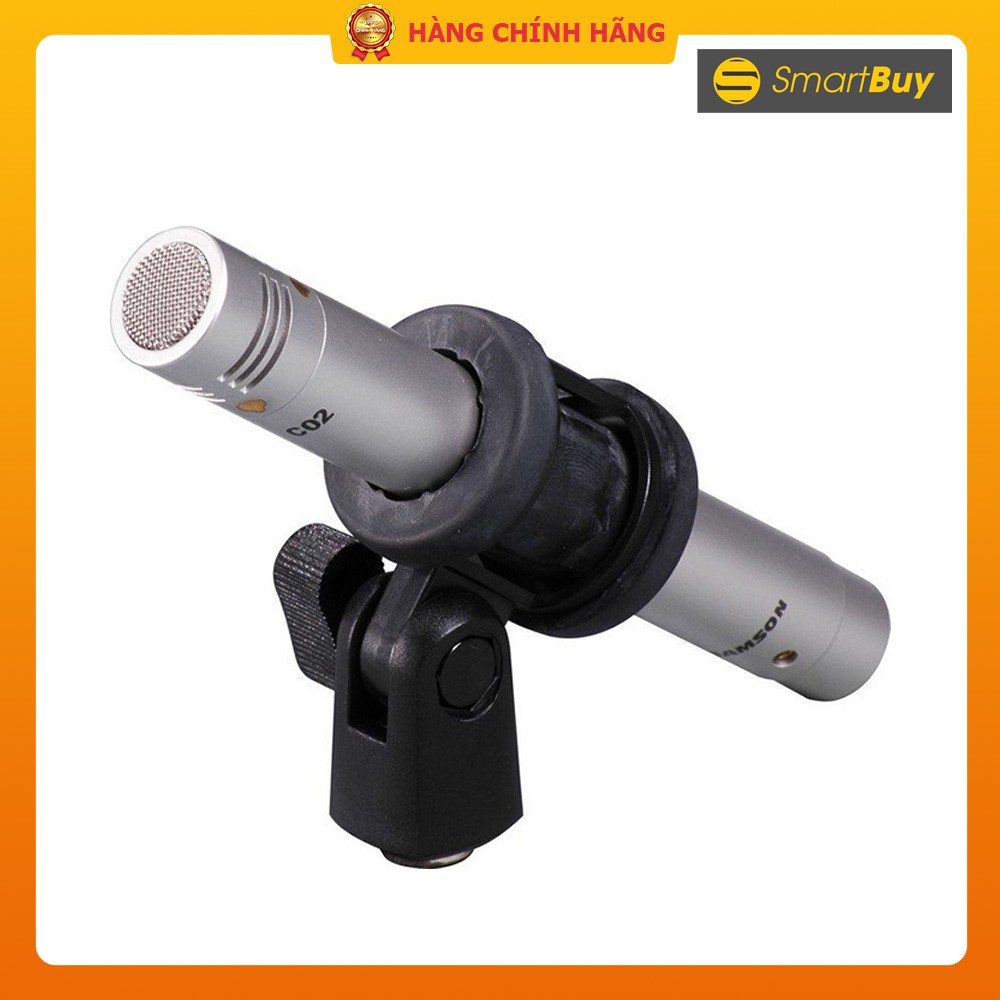 Micro thu âm cho nhạc cụ Samson C02 - Hàng chính hãng