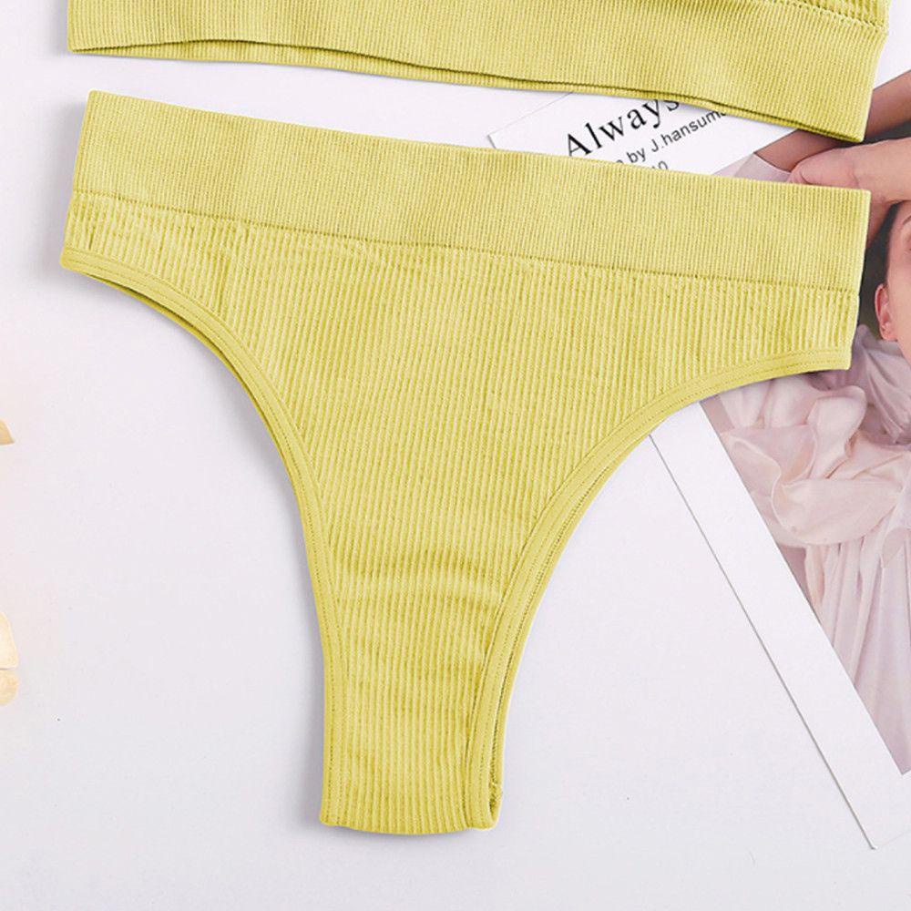 Quần Lót Cotton Không Đường May Thoải Mái Cho Nữ