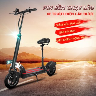 OT109. Xe điện có thể gấp lại, pin Lithium chạy bền xe hai bánh người lớn mini có thể gấp keolac2019