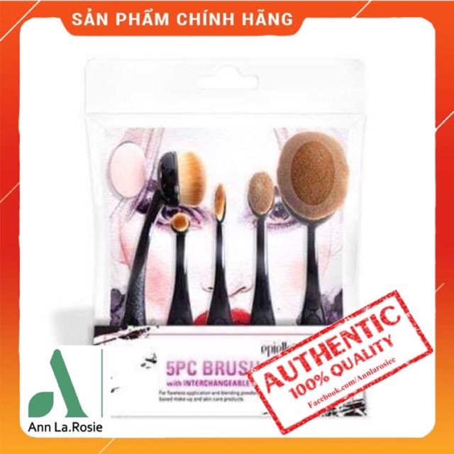 Set Cọ Oval Epielle 5pc Brush Set