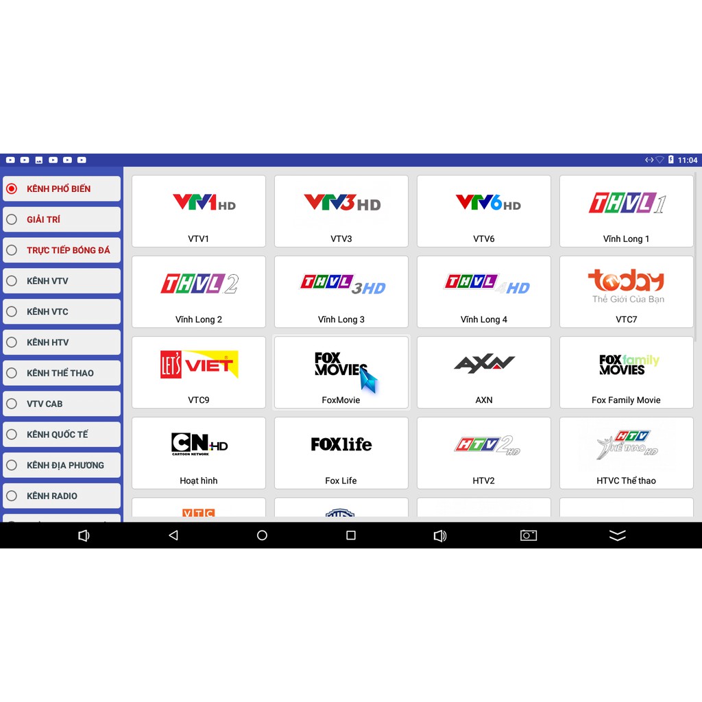Android tv box mytv Mynet 2H Ram 2G Rom 16G xem TV miễn phí Android 10.0 hỗ trợ điều khiển Giọng nói - Hàng chính hãng