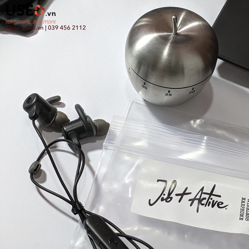 TAI NGHE nhét tai bluetooth SKULLCANDY JIB+ ACTIVE WIRELESS , USEDVN