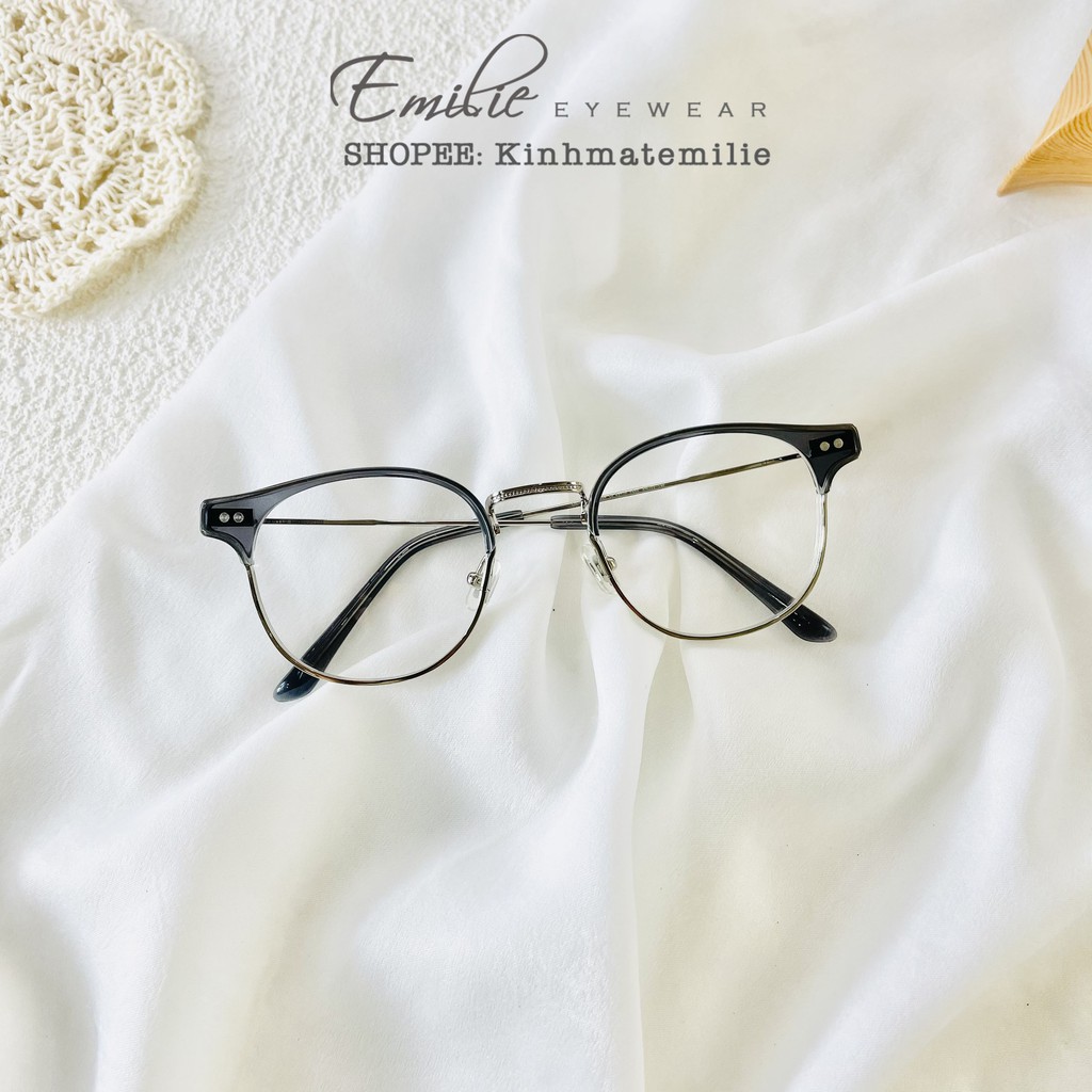 Gọng kính cao cấp Alio mảnh nhẹ chắc chắn Emilie eyewear