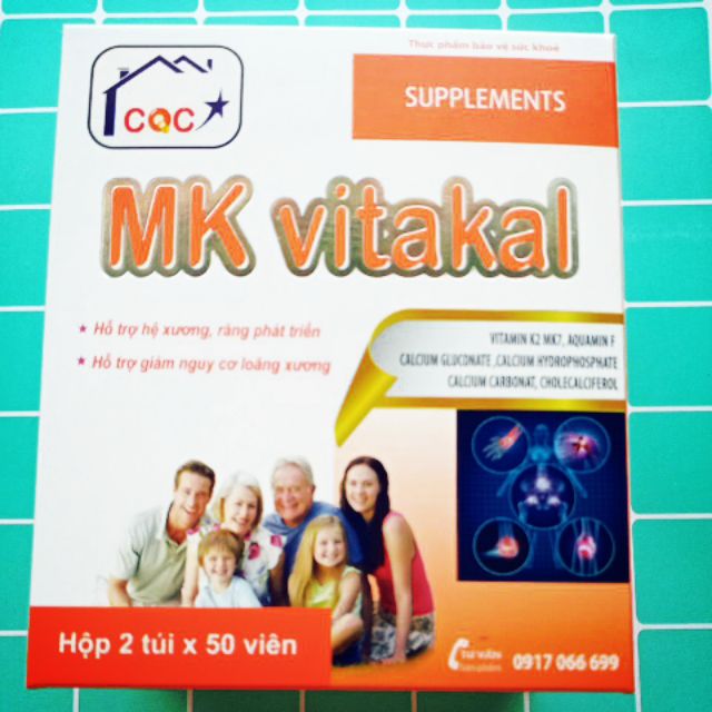 Canxi Hữu Cơ MK VITAKAL