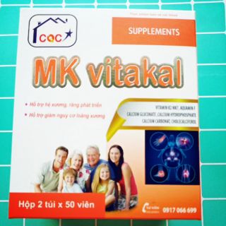 Canxi Hữu Cơ MK VITAKAL