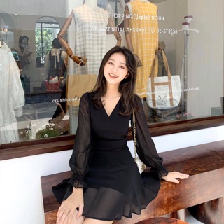 ĐẦM VOAN ĐẮP NGỰC (KÈM HÌNH THẬT)