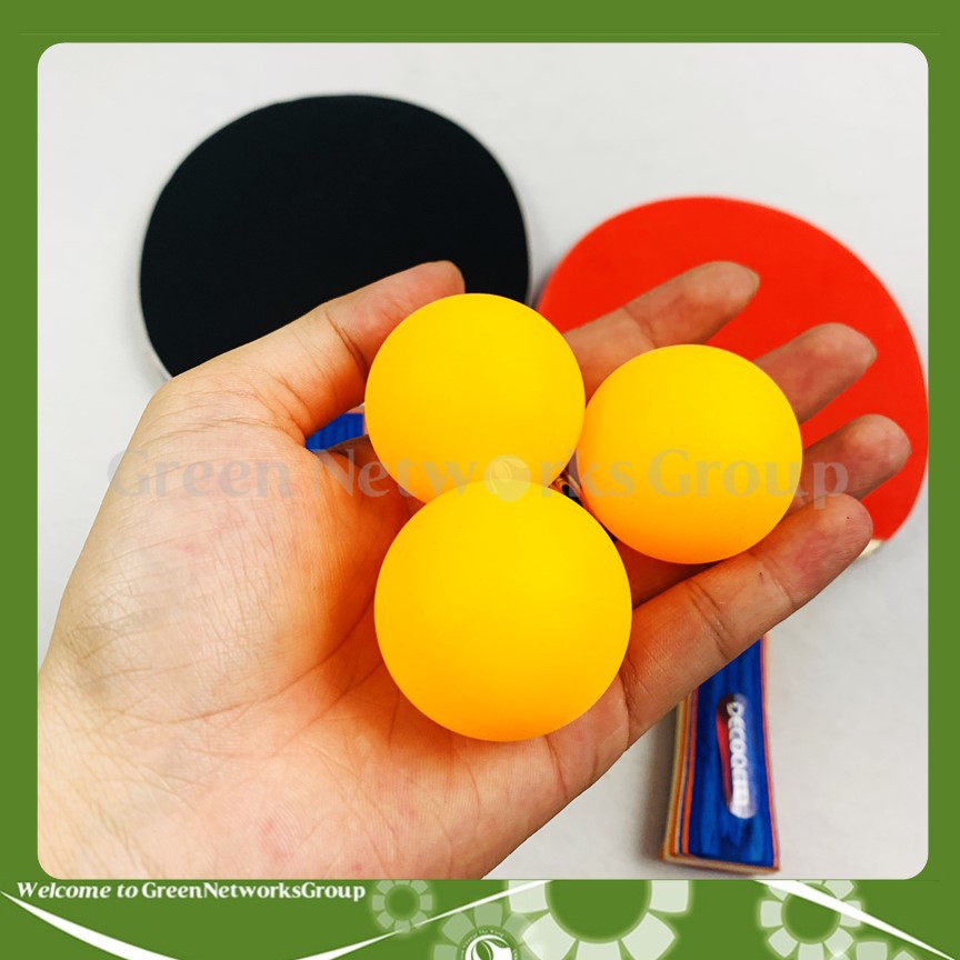 Bộ 2 vợt bóng bàn DECOQ tặng kèm 3 trái bóng tập Greennetworks