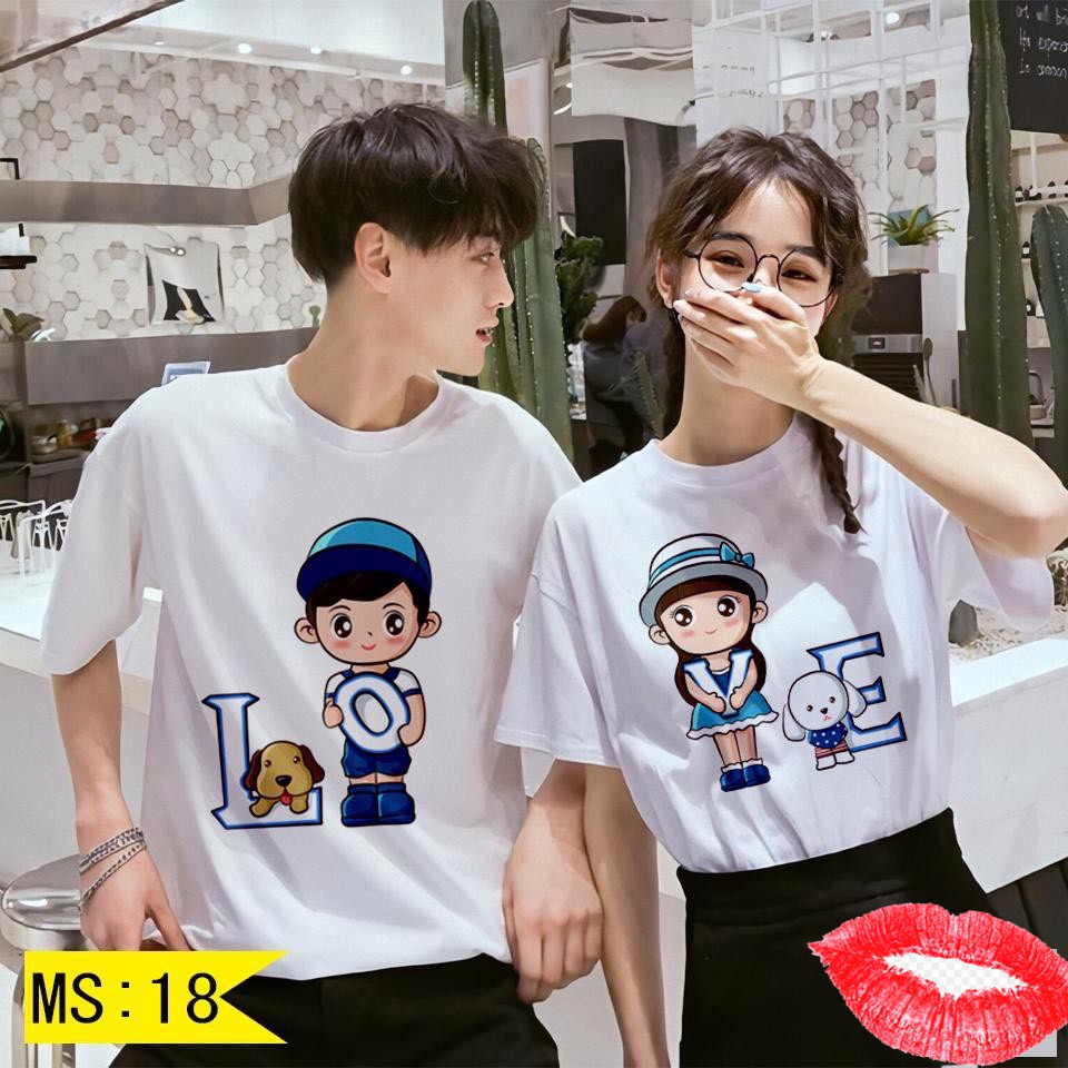 (ÁO THUN GIÁ SỈ)- ÁO ĐÔI HÌNH CHIPY