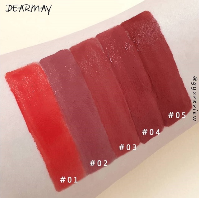 ( sẵn - Girl version ) Son kem lì DEARMAY BREEZE VELVET LIP TINT 4,4g