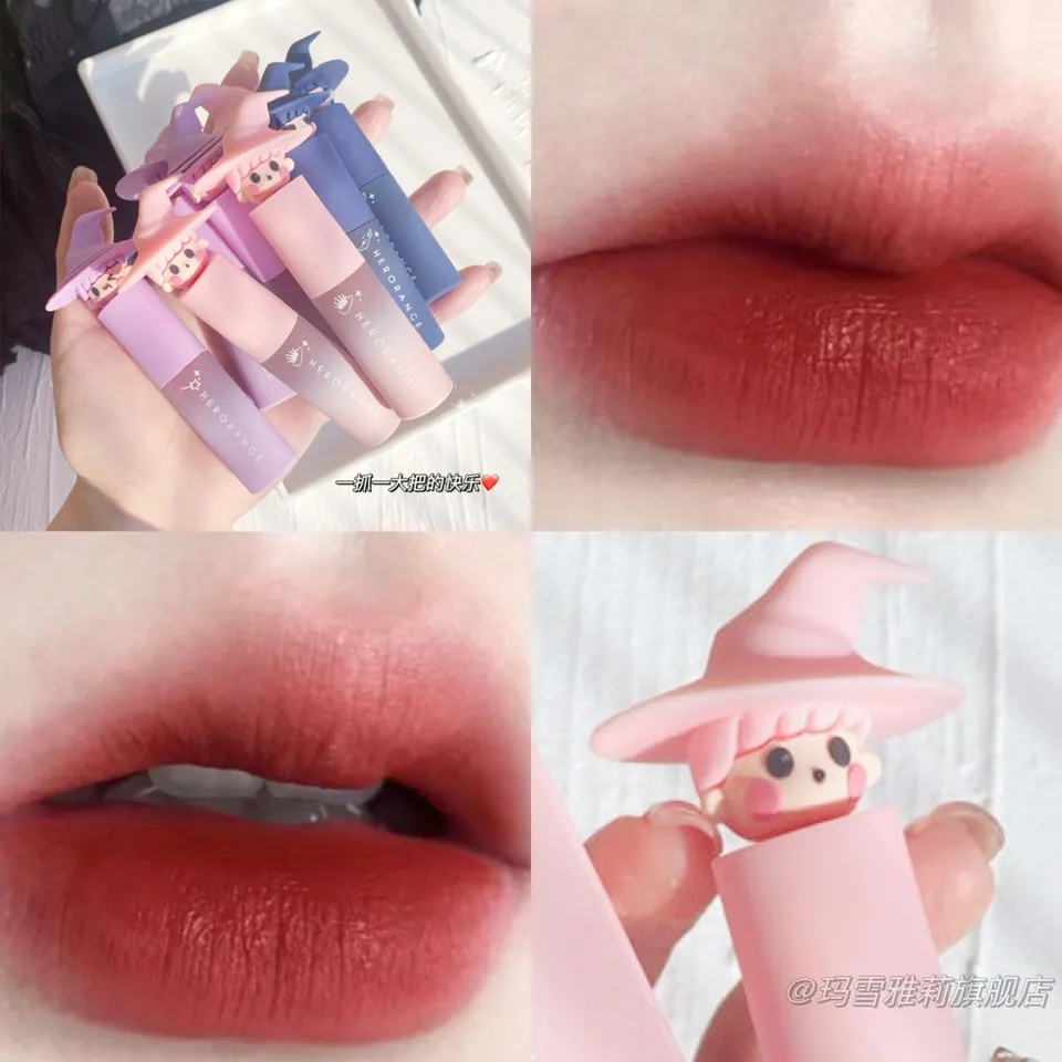 Son bóng lì HERORANGE chất son mịn như nhung thiết kế hình phù thủy dễ thương
