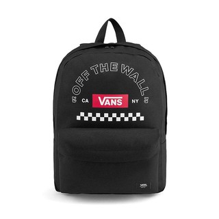 Balo Vans M Redbox Checker Backpack VN0A489NBLK