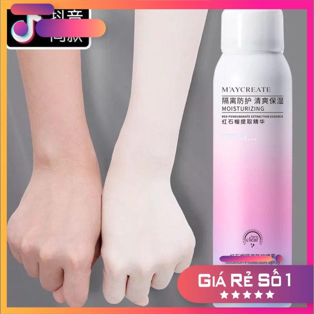Xịt chống nắng cháy da MAY CREATE 150ML