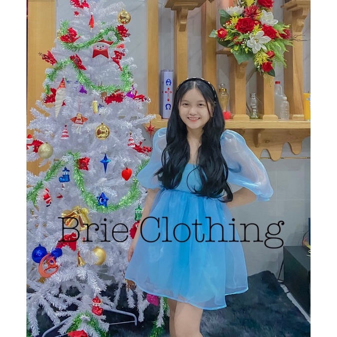 (Có ảnh thật)Đầm babydoll BRIE CLOTHING xoè kiểu dáng công chúa xinh xắn ulzzang - D225 | BigBuy360 - bigbuy360.vn