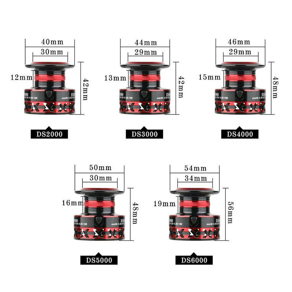 LET Máy Câu Cá Kim Loại DS2000-6000 Chất Lượng Cao