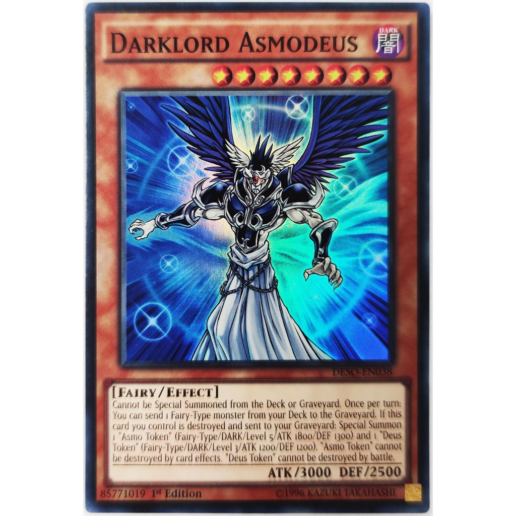 [Thẻ Yugioh] Darklord Asmodeus |EN| Super Rare