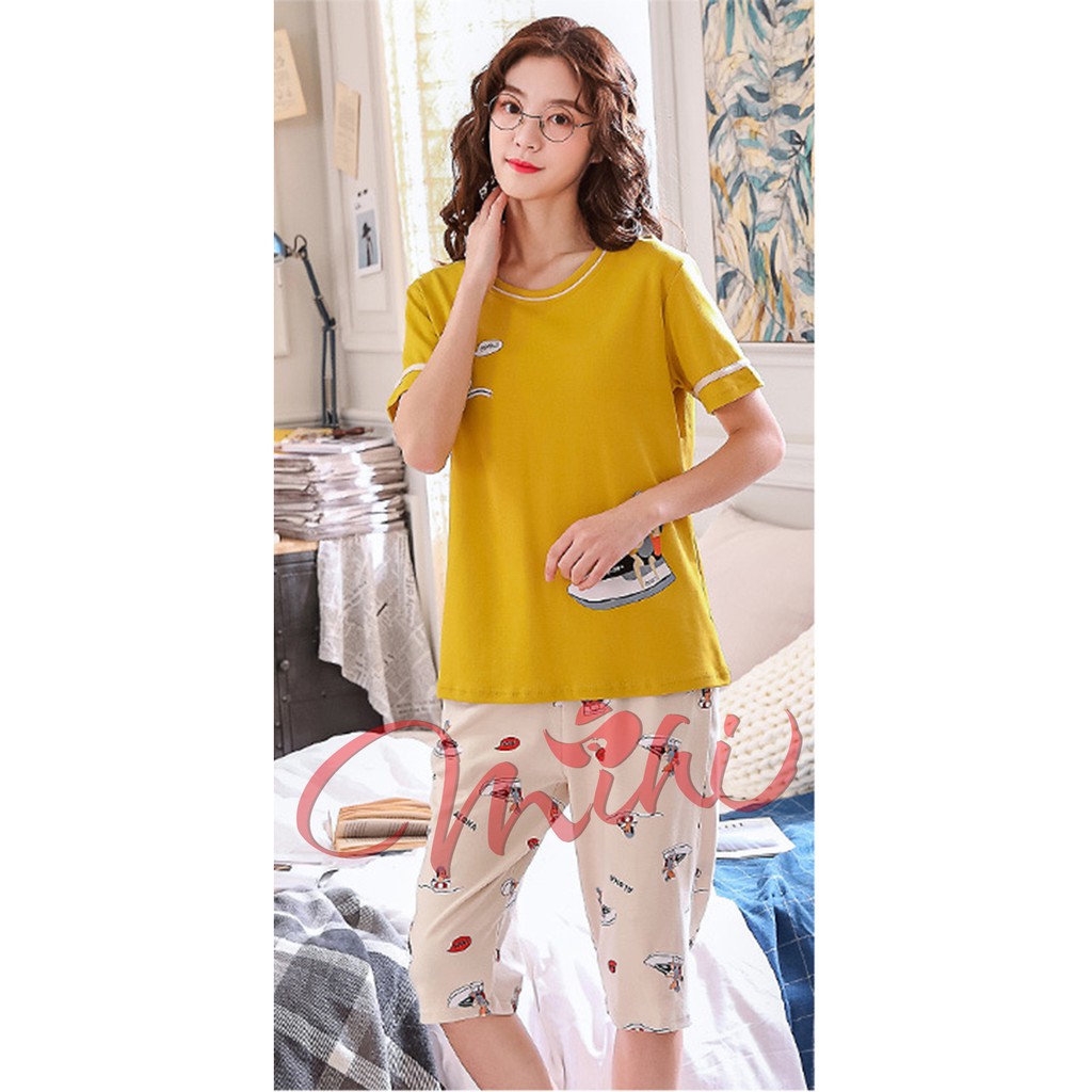 Bộ đồ bầu cộc/ lửng/ngố mặc nhà