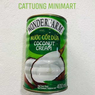 Nước cốt dừa Wonderfarm lon 400ml